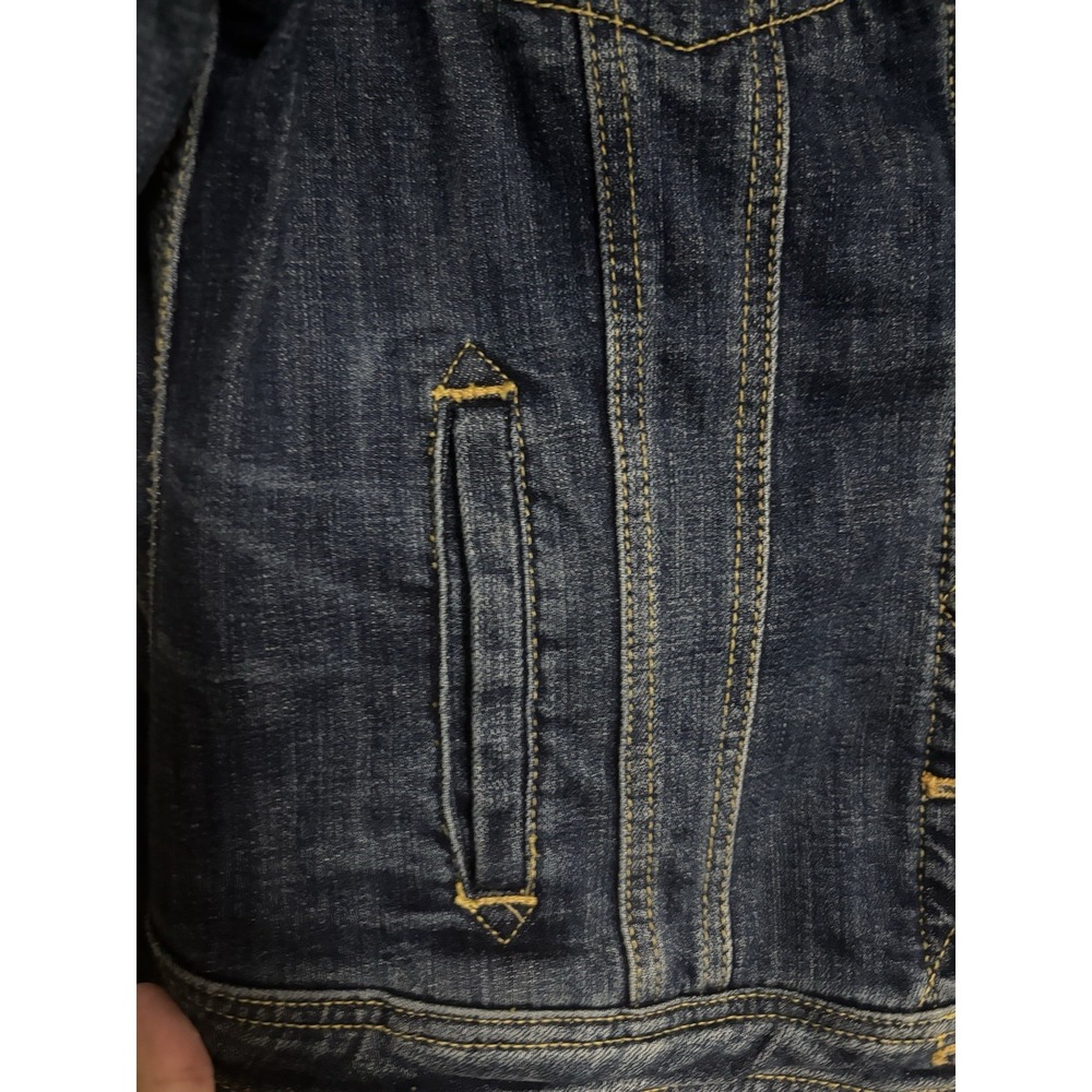 Anthropologie Pilcro & The Letterpress Classic Denim Jean Jacket Women's Small - Picture 7 of 14